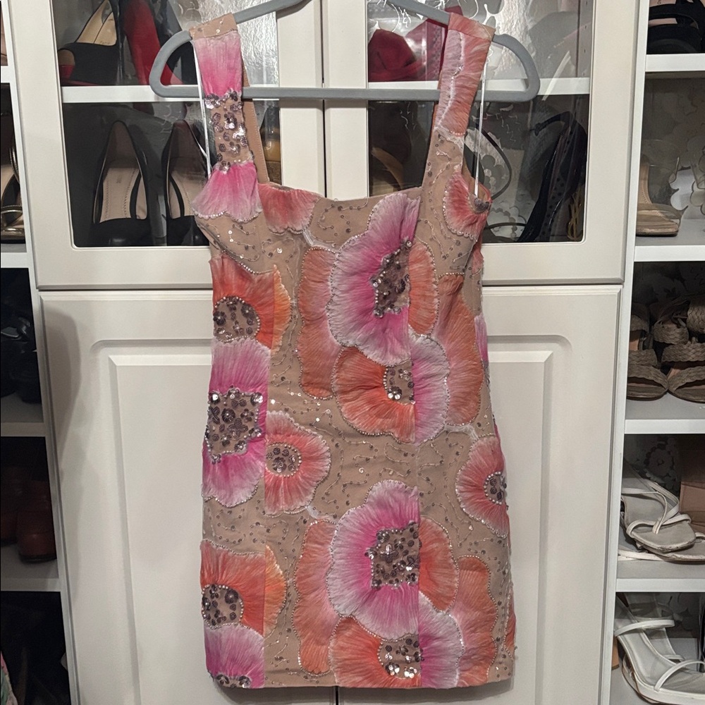 Elliatt Brittany Floral Mini Dress - Size Extra Small - Picture 6 of 6